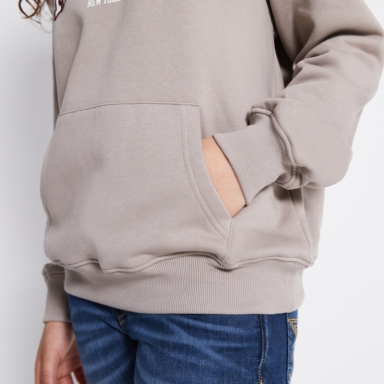 Printed hoodie "Smilla" Beige 2
